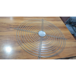 Rejilla de malla de alambre industrial para ventilador axial, cubierta protectora de seguridad, accesorio duradero y resistente para ventiladores de flujo axial - Product Image 1