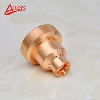 Aiters Plasma Cutting Torch Consumables Copper 220051 Swirl Ring Nozzle Electrode for Powermax1650 220206 Retaining Cap 220048