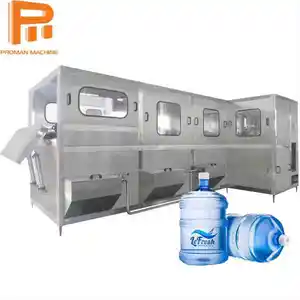Remplissage de bouteilles d'eau minérale 150-2000 BPH Machine de remplissage automatique d'eau de baril de bouteille d'eau de 5 gallons