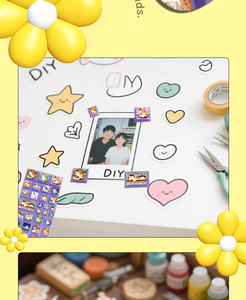 Custom Multi‑sheet 3D Puffy <b>Sticker</b> Set OEM Cartoon Pattern <b>Waterproof</b> <b>Sticker</b> For Wholesale Gift Distributor Supply - Product Image 6