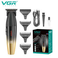 Tondeuse à cheveux professionnelle VGR V-906, machine à couper les cheveux 9000 tr/min, tondeuse électrique pour barbier, tondeuse à cheveux rechargeable en métal pour hommes