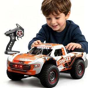 Voiture de course télécommandée WGNRC Q130-<span class=keywords><strong>B</strong></span> à l'échelle 1/14, jouet de course RC haute vitesse 70 km/h, version améliorée, 2,4 GHz, camion de course tout-terrain sportif sans balais - Product Image 1