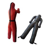 Vente en gros Mannequin professionnel de grappin de Jiu Jitsu brésilien Muay Thai MMA Arts martiaux mixtes Mannequin de sac de sable humanoïde non rempli
