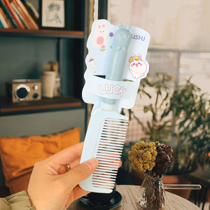 Nouvelle Brosse à Cheveux en Plastique Parfumée au Blé, Grande et Épaisse, à Motif Dessin Animé, pour la Beauté et l'Usage Quotidien - Product Image 3