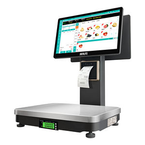 Báscula Inteligente con Impresión de Etiquetas, Báscula con IA y Pantalla Doble con Windows, Báscula con Impresora para Sistema POS - Product Image 3