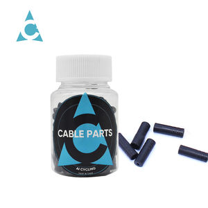 100 Uds AI CYCLING EOCC02 Cable de cambio de freno de bicicleta S hebilla 4/5mm tapas y puntas para cables internos de freno/cambio - Product Image 2