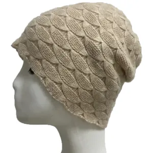 Cappello in Cashmere nuova personalizzazione Nepal 100% puro adulto cappello a maglia stella alpina di colore personalizzato berretti personalizzati Unisex - Product Image 1