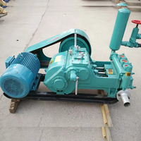 Pompe à boue à piston triplex BW450 450L/min, électrique ou diesel en option, pour les travaux de forage et d'exploration géologique