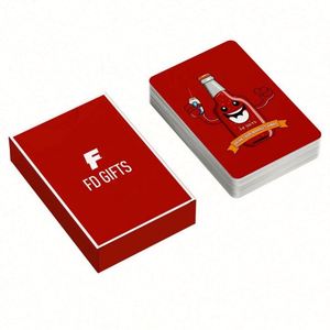 Cartes à jouer personnalisées de haute qualité imprimées sur mesure en gros provenant d'une usine chinoise pour les cadeaux promotionnels et d'affaires - Product Image 5