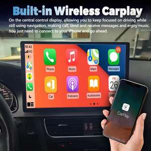 Reproductor Multimedia de Video para Auto AUDI A4 S4 B8, Pantalla de 13.3 Pulgadas 2K, Android 13, 2013 2014, Estéreo, GPS, Navegación, Carplay Inalámbrico - Product Image 5