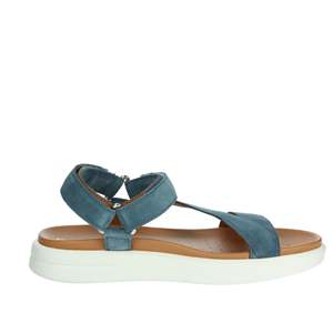 Sandalo piatto da donna Geox D45PAB 022NF Avio Blue con tacco piatto, taglia 39 - Product Image 4