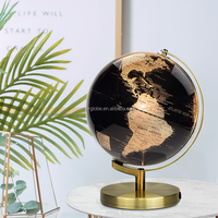 Globe de carte du monde rotatif de haute qualité Offre Spéciale Globe de terre en métal avec pays à bas prix