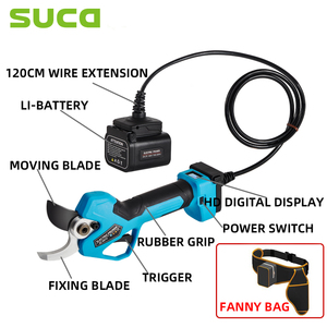 <span class=keywords><strong>Sécateur</strong></span> électrique à batterie SUCA SC-8612-2, diamètre de coupe de 45 mm, 25,2 V, 1150 W, pour l'élagage des arbres - Product Image 6