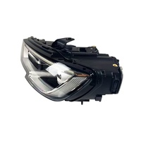 Phares Full LED A3 Sportback pour Audi 2017-2019 avec lentille de projecteur DRL et clignotant, boîtier noir, paire pour berline et hayon