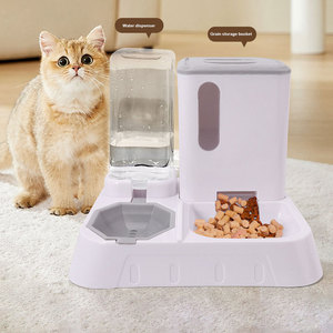 סיטונאי 2.2l קיבולת גדולה מזון מתקן מחמד מזין מים לחיות מחמד - Product Image 5