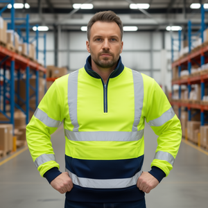 Sudadera Larga con Cierre Regular Ttake, Ropa de Trabajo, Ropa de Seguridad Reflectante - Product Image 3