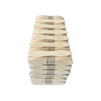 Cucchiaio in Legno per Gelato 75mm Forma Mini Magnum Biodegradabile per Alimenti Personalizzabile con Logo Disponibile Direttamente dalla Fabbrica