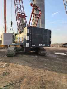 เครนตีนตะขาบแบบใช้แล้ว Sany 75T รถเครนตีนตะขาบ SCC750A-6ผลิตในประเทศจีน - Product Image 2