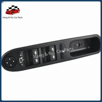 6554.KT 6554.E7 pour Peugeot 307 Interrupteur de commande principal de lève-vitre électrique, interrupteur de porte avant gauche, accessoires de voiture