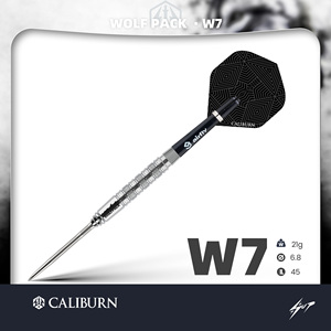 Bán chạy nhất caliburn wolfpack loạt thép tip 18g 20g 21g 22g 23g phi tiêu 3 miếng đặt 90% phi tiêu vonfram - Product Image 6