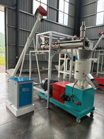 Nouvelle machine extrudeuse de granulés d'aliments pour animaux (grains, poissons, volailles) 800-1000 kg/h avec matrice en acier allié 380V/415V Garantie 1 an