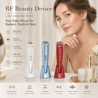 Appareil de beauté coréen haut de gamme 6 en 1 chaud et froid, instrument de beauté du visage, blanchiment de la peau, anti-rides, lifting du visage et du cou, kits de massage