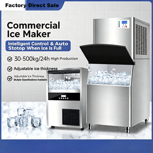 Máquina de Hielo Automática Comercial de Ultra Gran Capacidad de 2400W y 500KG/Día, Máquina para Hacer Cubos de Hielo, Máquina para Hacer Bloques de Hielo de Fábrica - Product Image 5