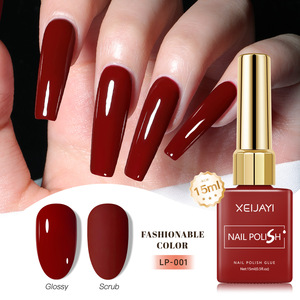 15ML 60 colores Gel esmalte de uñas UV LED Nail Art Gel Vernis Navidad rojo semipermanente manicura Soak Off LED UV Gel barnices - Product Image 5