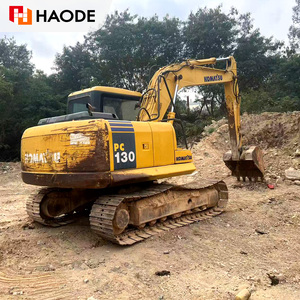 Excavadora Komatsu PC130 Usada en Japón, 2024, Pequeña, de <span class=keywords><strong>13</strong></span> Toneladas, Excavadora de Segunda Mano, Máquina Excavadora Komatsu PC130 en Venta - Product Image 1