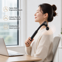 Pistolet de massage musculaire portable OEM à 4 têtes pour les tissus profonds, pour usage domestique avec thérapie myofasciale