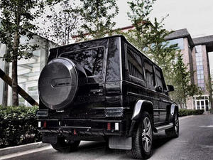 Housse de <span class=keywords><strong>pneu</strong></span> en fibre de carbone pour Mercedes Benz Classe G G500 G55 G64 2010-2017 - Product Image 2