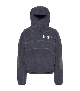 Sweat-shirt à capuche et sweat-shirt pour homme YALI personnalisé en polaire <span class=keywords><strong>Ninja</strong></span>, polyester, épaules tombantes, lourd - Product Image 2
