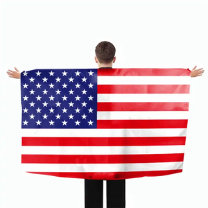 Hızlı teslimat sıcak satış özel 100D Polyester filistin ülke vücut bayrakları - Product Image 4