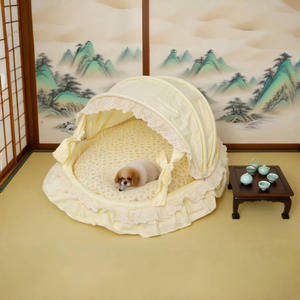 เตียงนอนสัตว์เลี้ยงสไตล์โลลิต้า สำหรับทุกฤดู บ้านแมวและ<span class=keywords><strong>กรง</strong></span>แบบหนา สำหรับใช้ในบ้าน - Product Image 2