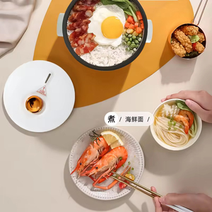 <span class=keywords><strong>Mini</strong></span> cuiseur à riz électrique intelligent 600W 220V 1.8L petit certificat CE CB domestique - Product Image 5