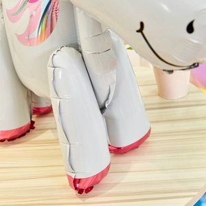 Nouveau 3D carton grand dessin animé ballon arc-en-ciel cheval ballon en aluminium feuille globo <span class=keywords><strong>Licorne</strong></span> enfant <span class=keywords><strong>anniversaire</strong></span> ballon d'hélium - Product Image 4