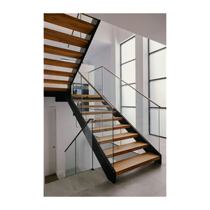 <span class=keywords><strong>Escalier</strong></span> industriel à double face en acier <span class=keywords><strong>brut</strong></span>, construction soudée, marches ouvertes, <span class=keywords><strong>escalier</strong></span> à forte capacité de charge - Product Image 2