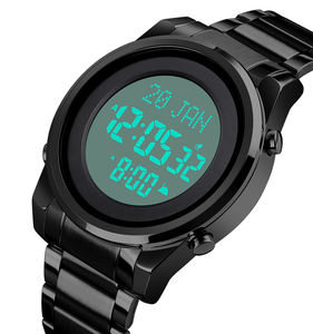 Montre numérique Skmei 1734 pour hommes, avec Qibla, Heure de l'Azan (<span class=keywords><strong>Al</strong></span> <span class=keywords><strong>Fajr</strong></span>, Alasr), pour la prière musulmane, fabriquée par des fabricants spécialisés dans les montres musulmanes. - Product Image 3