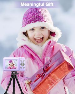 Appareil photo numérique portable pour vlog, 44MP, autofocus, FHD 1080P, capteur CMOS, écran 2-<span class=keywords><strong>3</strong></span> pouces, choix des jeunes créateurs, pour immortaliser les souvenirs en famille - Product Image 5