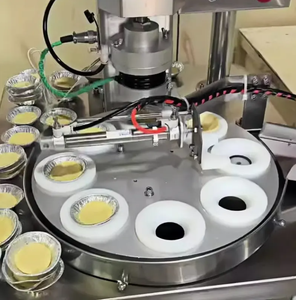 เครื่องขึ้นรูปแม่พิมพ์ทาร์ตไข่อัตโนมัติสำหรับอุตสาหกรรมเชิงพาณิชย์เครื่องขึ้นรูปทรงประสิทธิภาพสูงเปลือกทาร์ต - Product Image 5