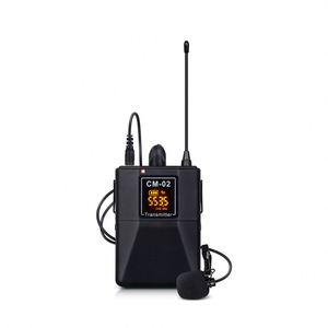 Audio UHF Wireless Lavalier <b>Microphone</b> with 30 Selectable Channels 50m Range for DSLR Camera Interview Live Phone Recording - Product Image 5
