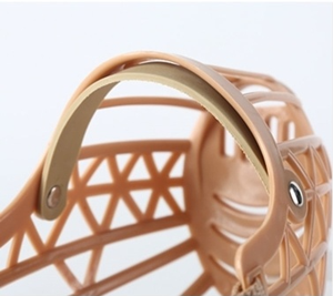 Muselière en cuir respirante pour chien muselières anti-aboiement et morsure muselière réglable pour animaux de compagnie - Product Image 4