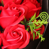 Ramo de Rosas de Jabón Realistas Hechas a Mano de Lujo, 18 Cabezas, Set de Regalo para Novia, Esposa, Día de San Valentín y Día del Padre, Venta al Por Mayor Moderna