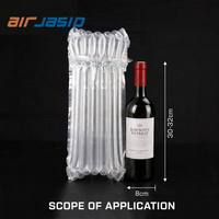 Film de protection en HDPE écologique en gros, sac à colonnes d'air, forme en Q, certifié ISO9001, taille personnalisée, protection d'emballage