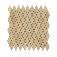 Mosaïque de marbre rhomboïde de haute qualité pour les carreaux de sol de villa