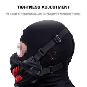 Maschera WOSPORT con Regolazione della Tensione, Maschera in Rete Metallica per Attività all'Aperto e Feste CS - Product Image 3