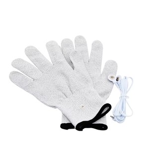 DDS riciclare filo elettroterapia guanti da massaggio elettroterapia conduttivi elettroterapia guanti per terapia con decine di macchina massaggiatore a mano strumento - Product Image 1