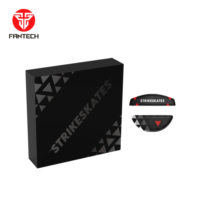 FANTECH MSG01 STRIKESKATES Exclusive for Aria XD7 Black and White Ultra Smooth Mouse Skates