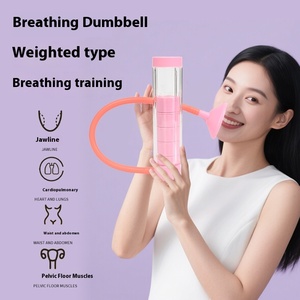 ดัมเบลหายใจปรับระดับได้ทำจากซิลิโคนใหม่สำหรับฝึกการหายใจท้องมีความสามารถในการหายใจในบ้าน - Product Image 3