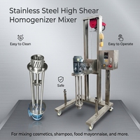 Offre Spéciale – Homogénéisateur Mélangeur Émulsifiant à Cisaillement Élevé en Acier Inoxydable, Type Mobile à Levier, pour Cosmétiques, Shampoings, Gomme Xanthane, Mayonnaise